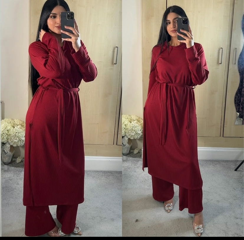 Ribbed two piece Co-Ord Set