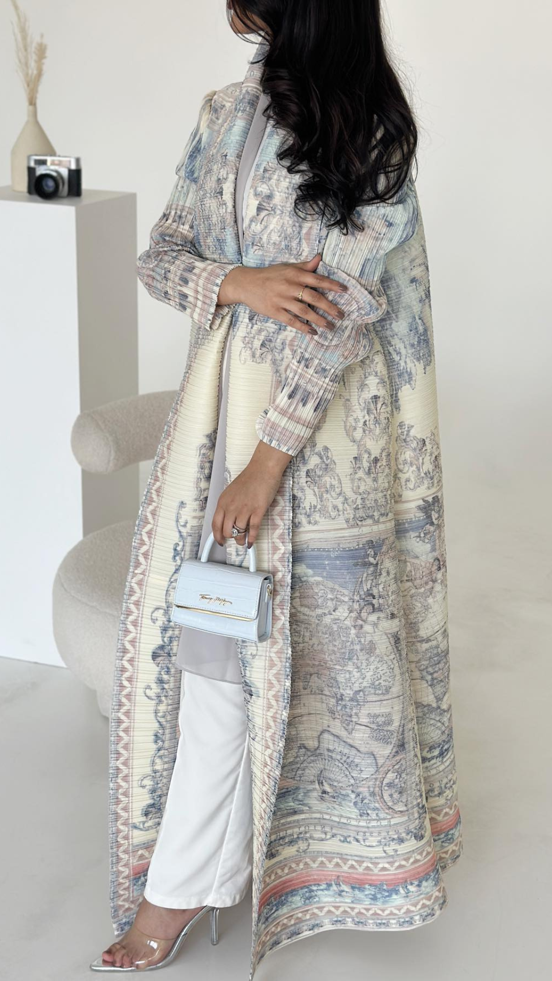 Seher Abaya - Beautiful pleated abaya - Party wear - Premium -57 inch