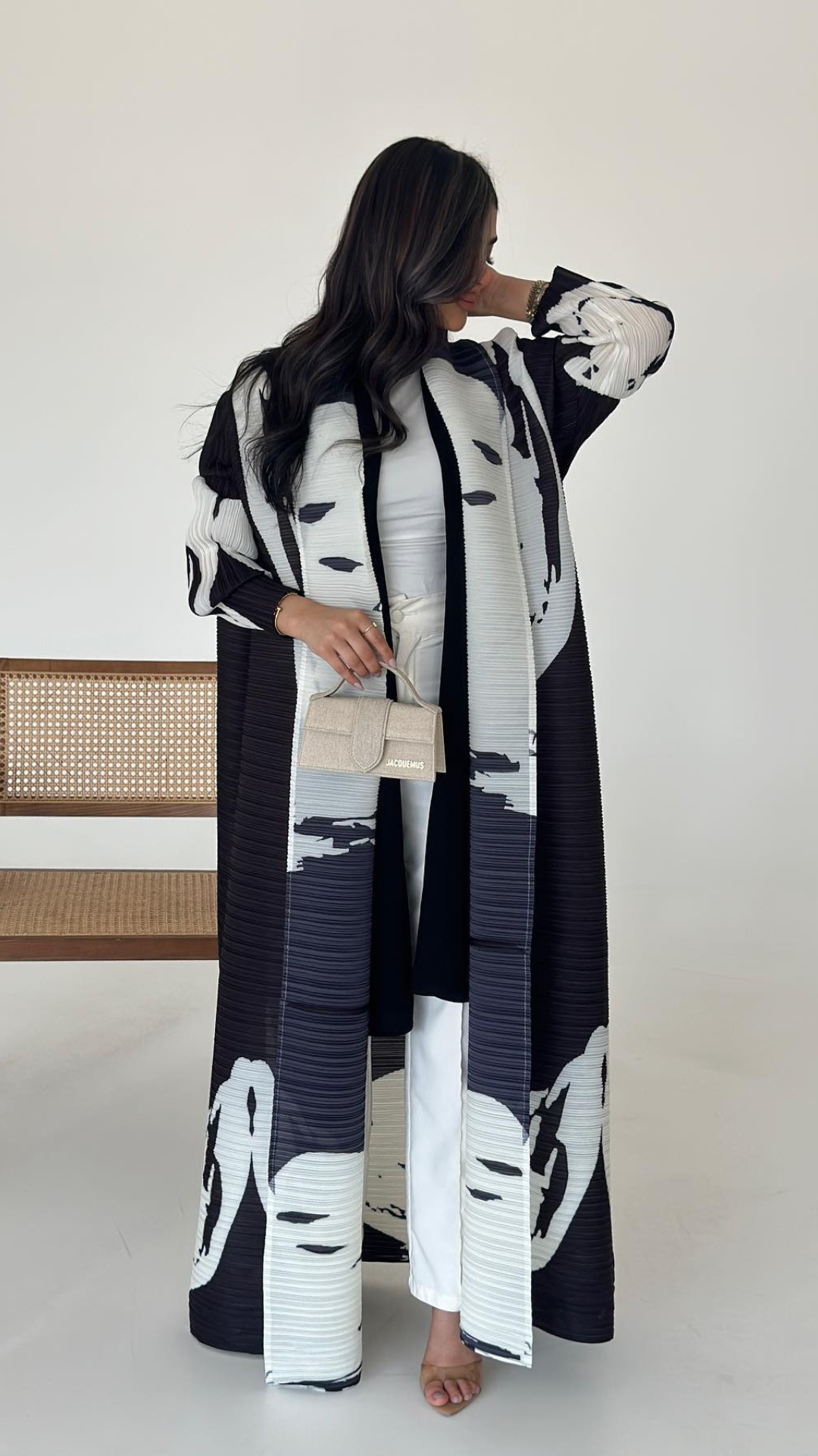 Seher Abaya - Beautiful pleated abaya - Party wear - Premium -57 inch