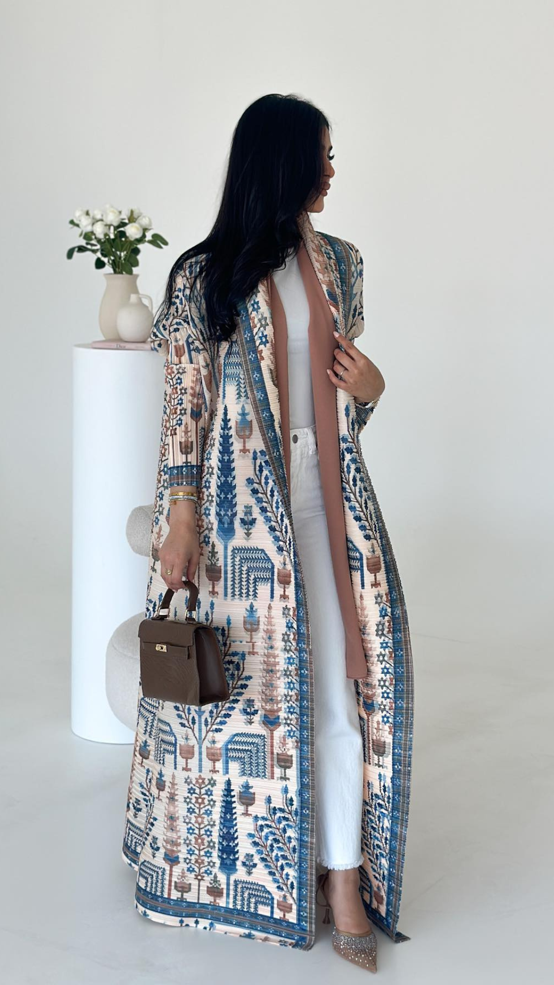 Seher Abaya - Beautiful pleated abaya - Party wear - Premium -57 inch