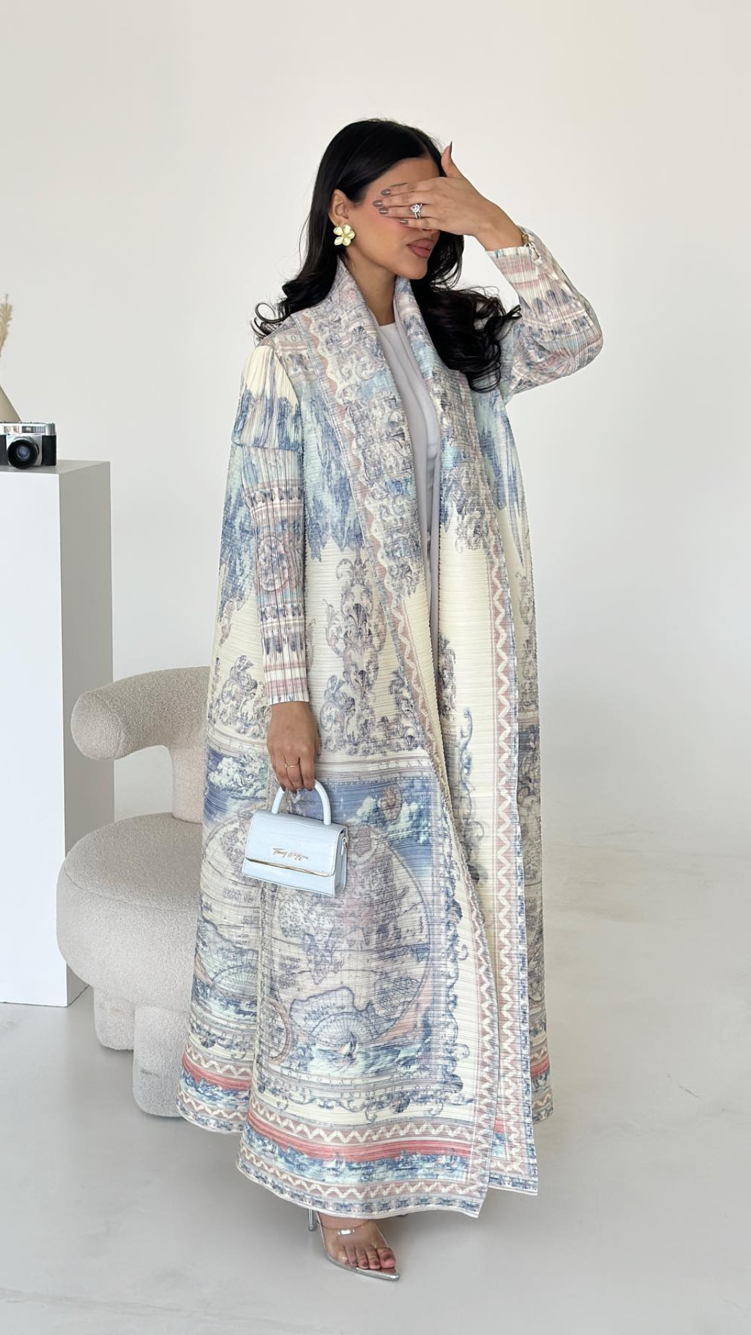 Seher Abaya - Beautiful pleated abaya - Party wear - Premium -57 inch