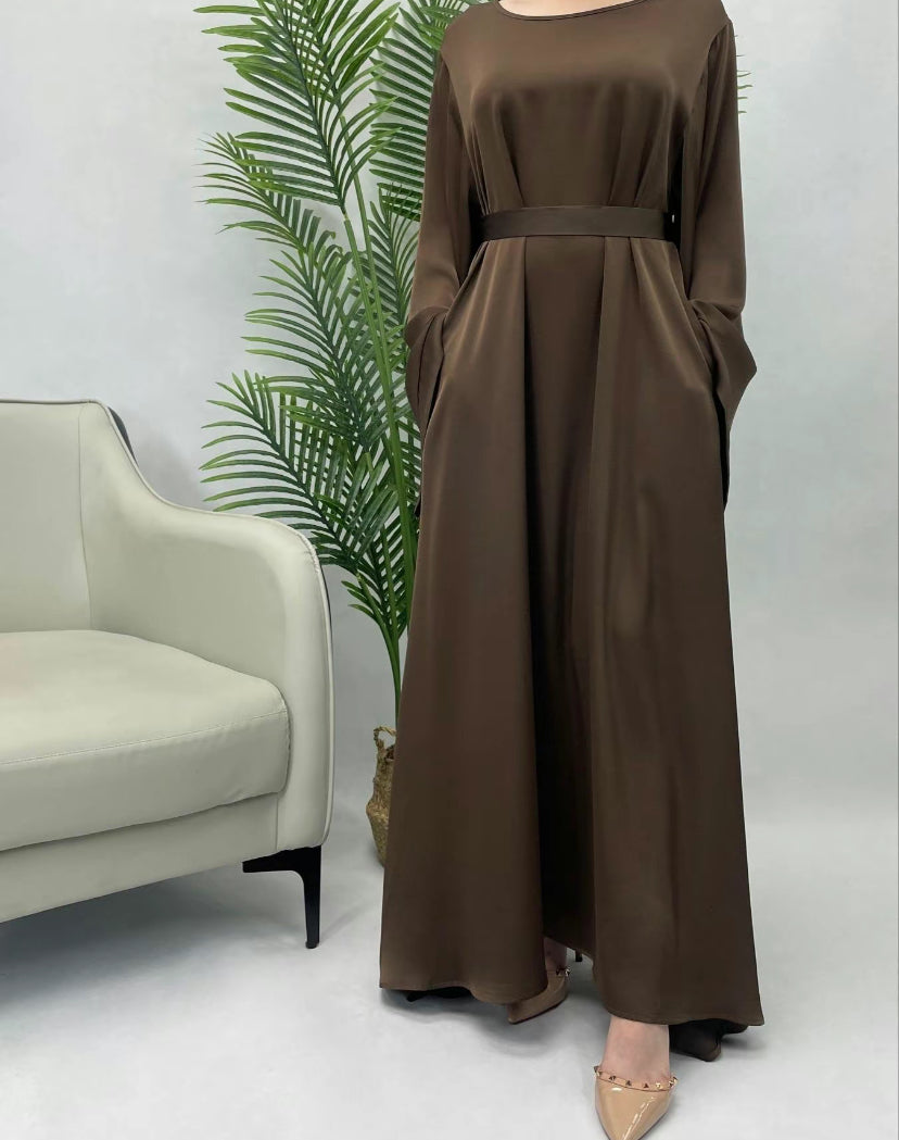 Satin Abaya