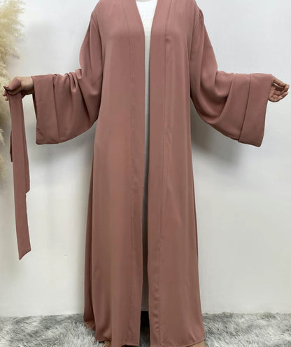 Essential abaya - Lana abaya - Kimono open abaya