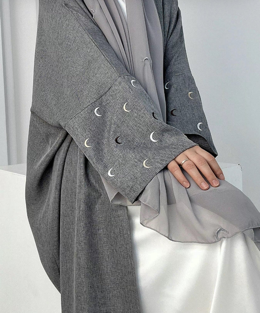 Moon abaya -  6 colour