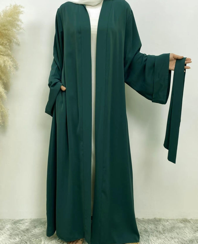 Essential abaya - Lana abaya - Kimono open abaya