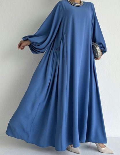 Lantern sleeves abaya