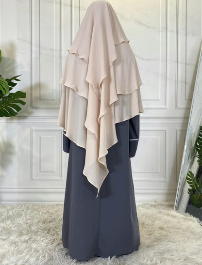 Hayah - Triple layer khimar