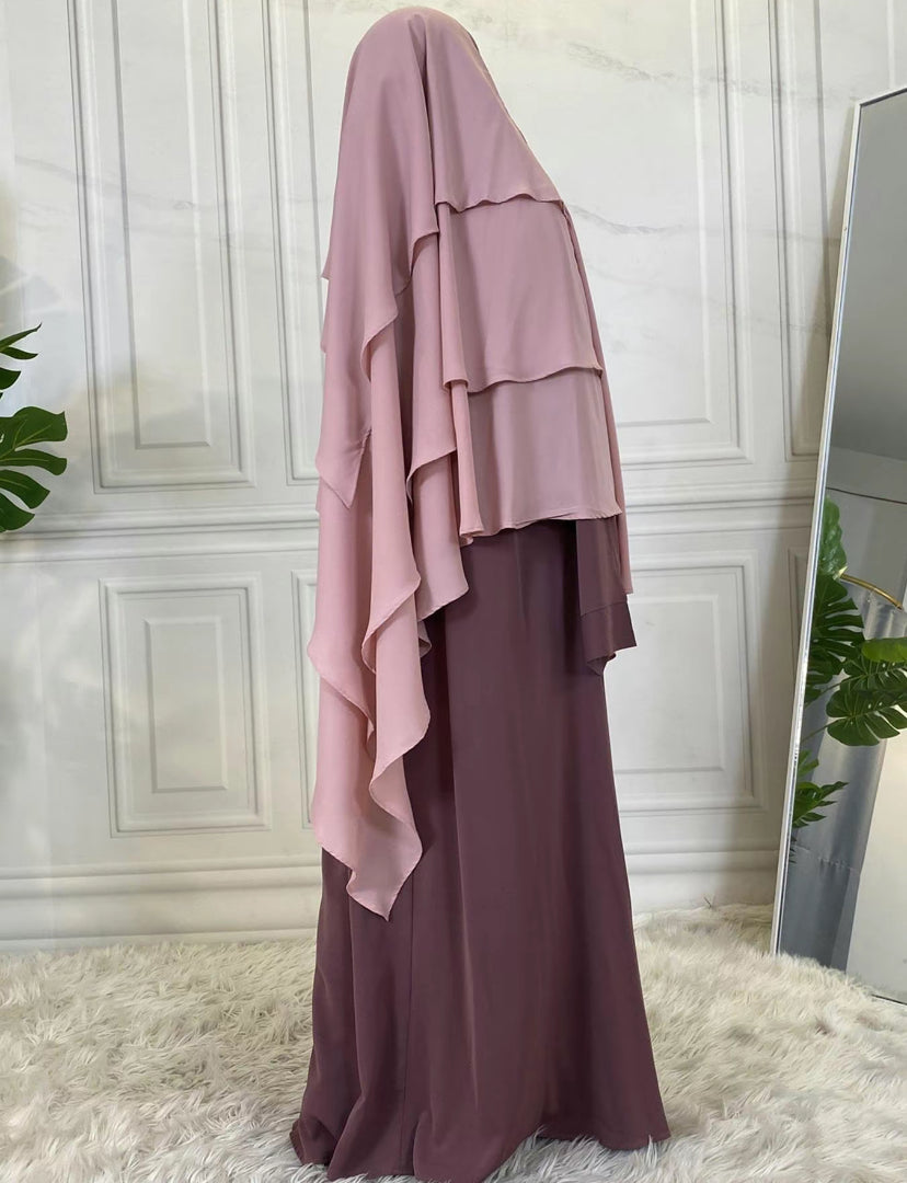 Hayah - Triple layer khimar