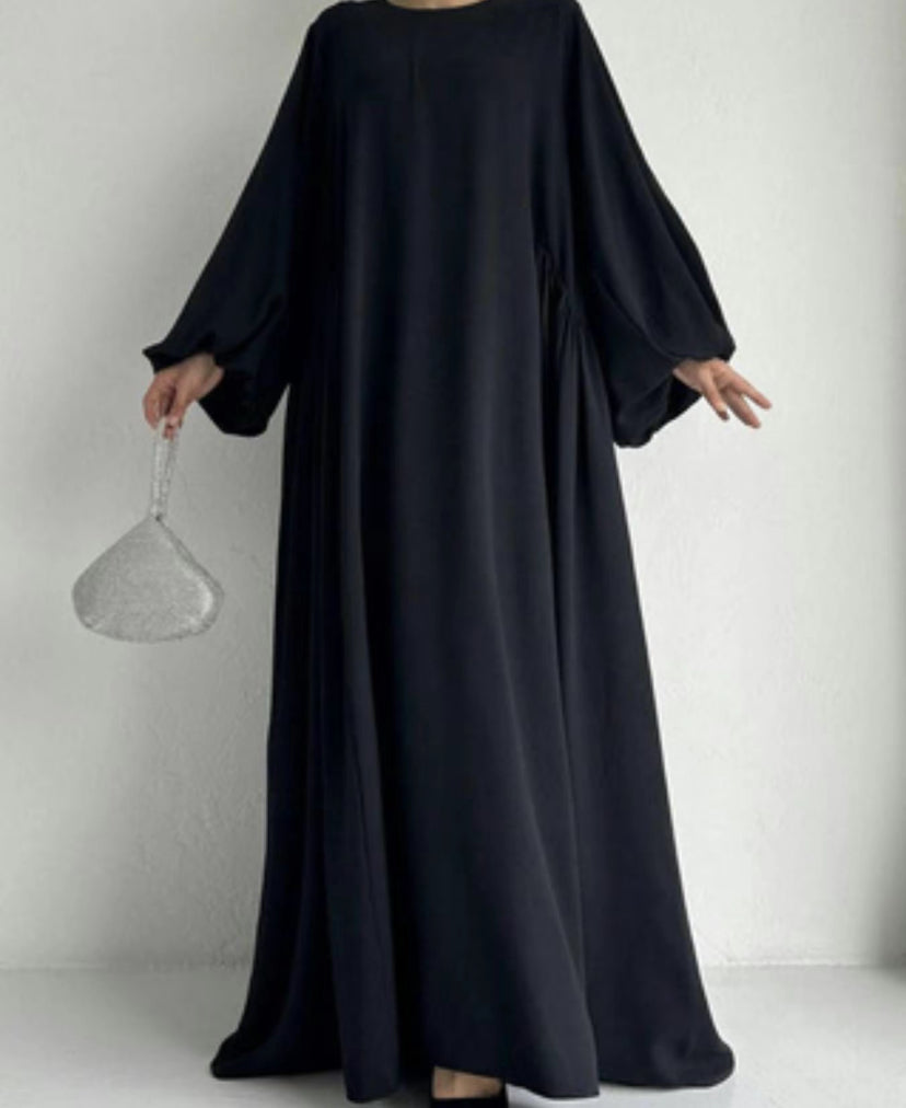 Lantern sleeves abaya