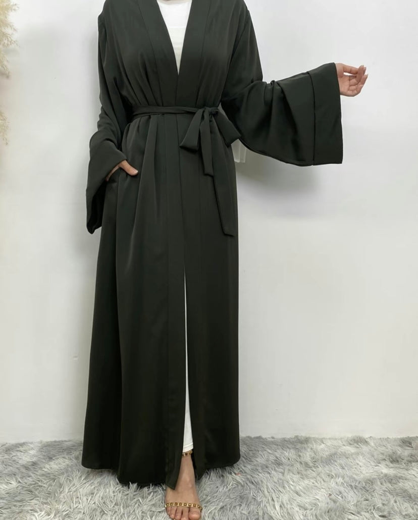 Essential abaya - Lana abaya - Kimono open abaya