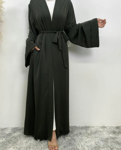 Essential abaya - Lana abaya - Kimono open abaya