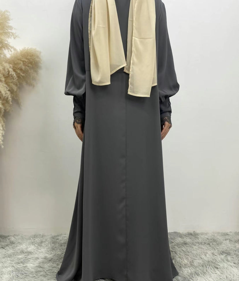 Classic lace abaya - Maha abaya