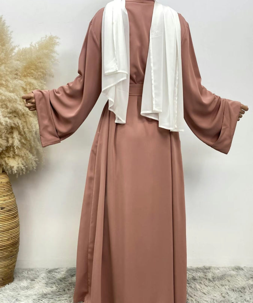 Essential abaya - Lana abaya - Kimono open abaya