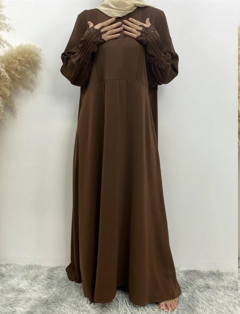 Classic lace abaya - Maha abaya