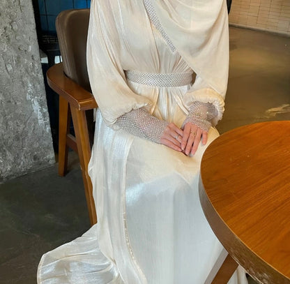 Amani abaya - Latest Trending Eid Abaya set