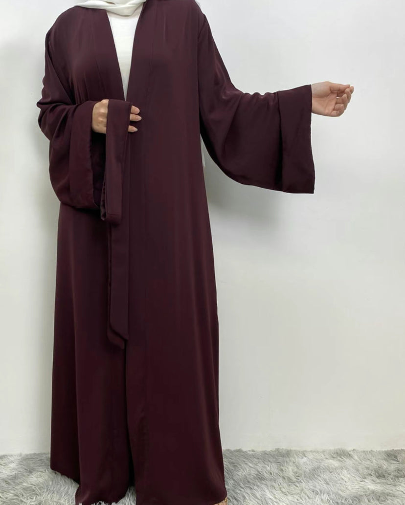 Essential abaya - Lana abaya - Kimono open abaya