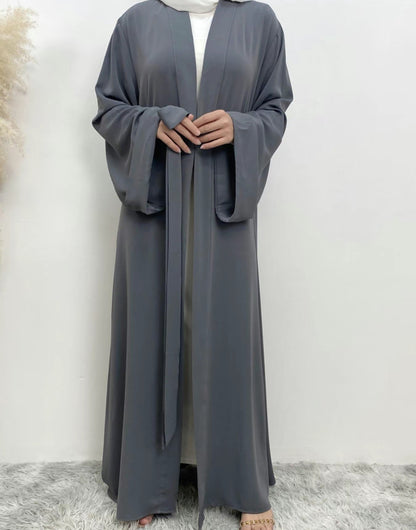 Essential abaya - Lana abaya - Kimono open abaya