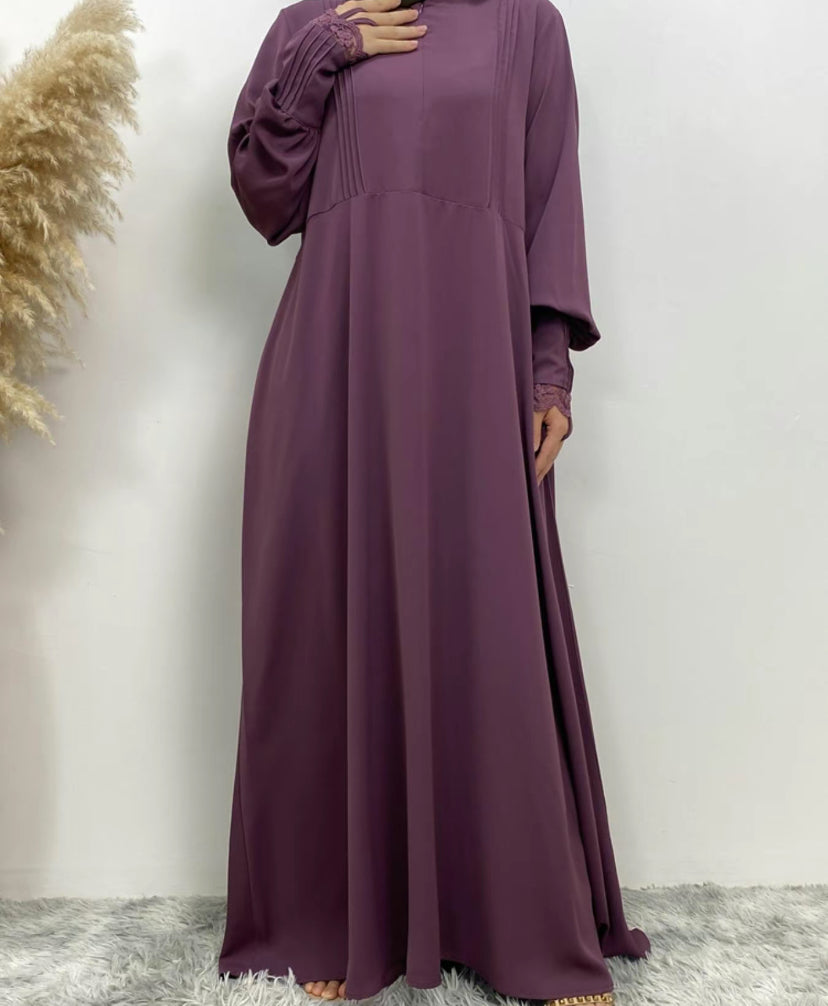 Classic lace abaya - Maha abaya