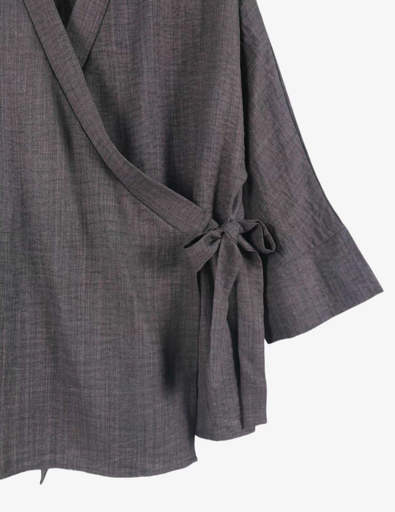 Wrap coord set for daily wear - 3 colour
