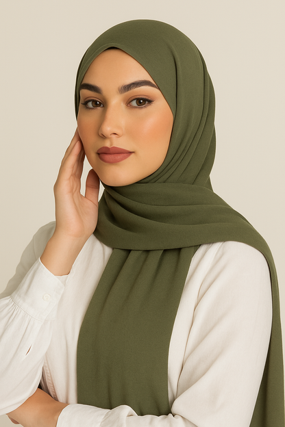 Premium Maxi Chiffon Hijab High Quality  georgette hijab scarf