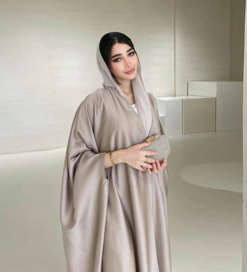 Satin bkaftan  abaya -