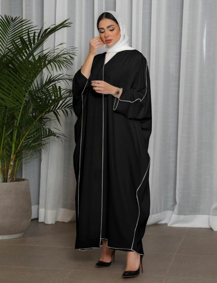 Stripe abaya basic