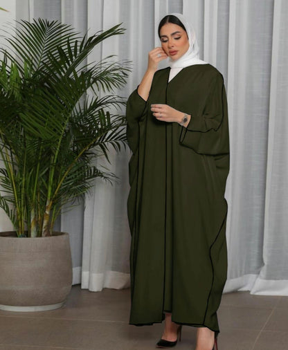 Stripe abaya basic