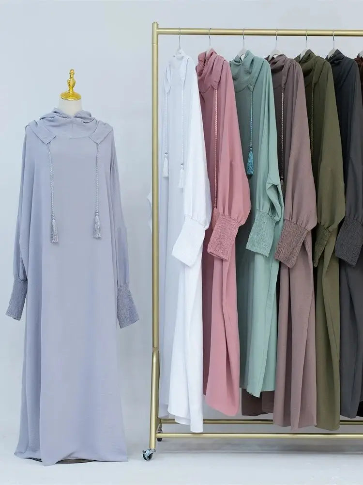 Turkish hooded abaya